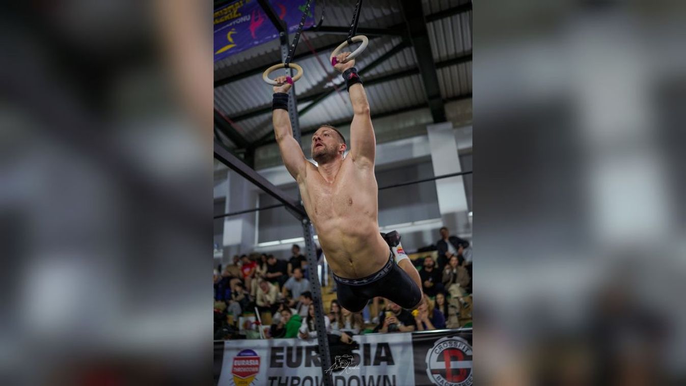 A világ legjobbjai között crossfitben Torma Tamás